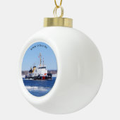 WTGB 106 Morro Bay Keramische Bal Ornament (Rechts)