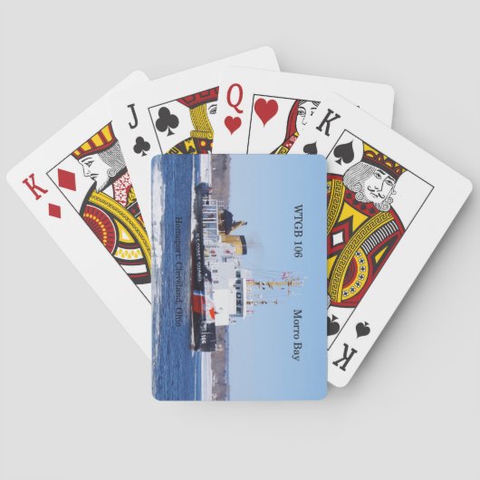 WTGB 106 Morro Bay-speelkaarten Pokerkaarten (Achterkant)