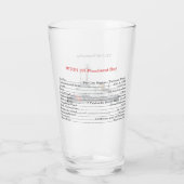 WTGB 107 Penobscot Bay info glass Glas (Achterkant)