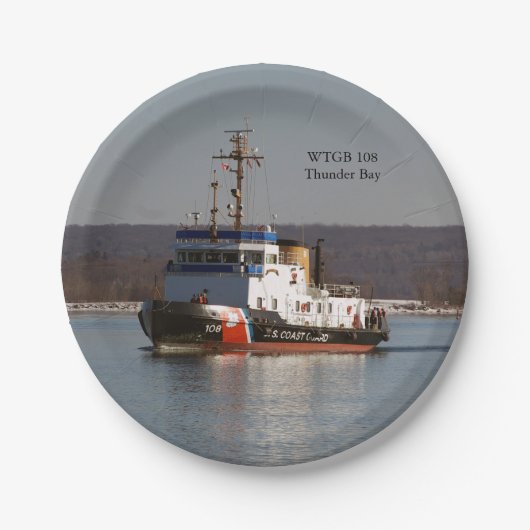 WTGB 108 Thunder Bay papieren bord (Voorkant)