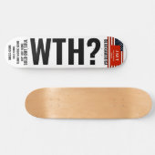 WTH? BLACK AMERICA Skateboard (Horizontaal)