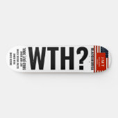WTH? BLACK AMERICA Skateboard (Horizontaal)