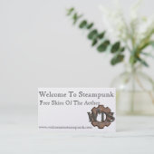 WTS/Dreadnaught Visitekaartje (Staand voorkant)