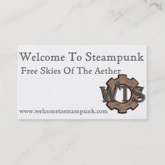 WTS/Dreadnaught Visitekaartje (Voorkant)