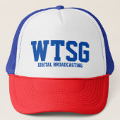 WTSG Digital Broadcasting Trucker Hat Pet (Voorkant)