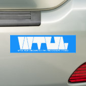 WTUL Radio Station Bumpersticker (Op auto)
