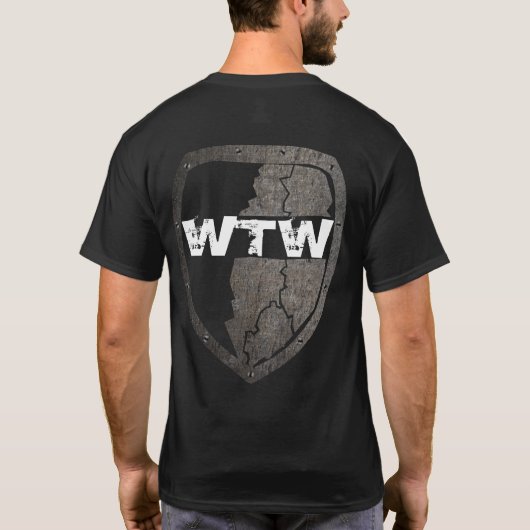 WTW-schild - Draag T-shirt (Achterkant)