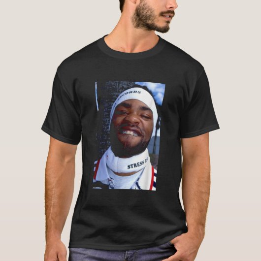 Wu Tang Clan Rapper Method Man 1993 Door Andy Will T-shirt (Voorkant)