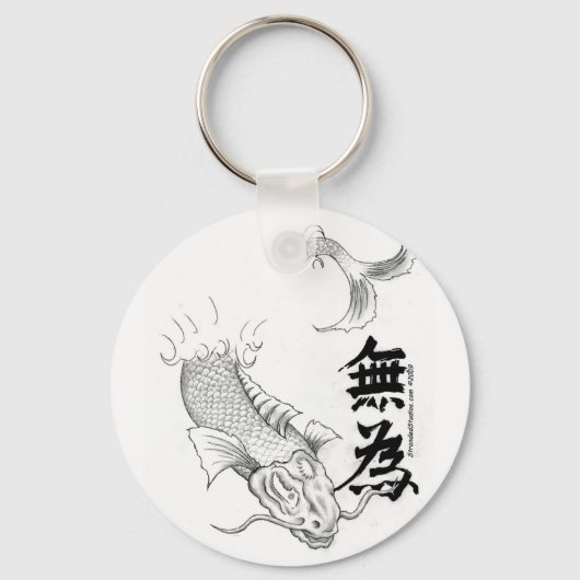 Wu Wei Koi Sleutelhanger (Voorkant)