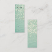 Wu-Wei Lao Tsu | Glitterend Zee Mini Visitekaartje (Voorkant / Achterkant)