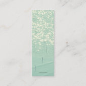 Wu-Wei Lao Tsu | Glitterend Zee Mini Visitekaartje (Achterkant)