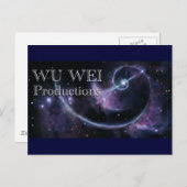 Wu Wei Productions Briefkaart (Voorkant / Achterkant)