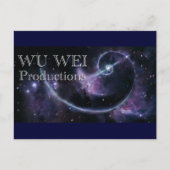 Wu Wei Productions Briefkaart (Voorkant)