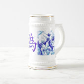 Wu Wei reusachtige mok van inspiratie (Voorkant rechts)