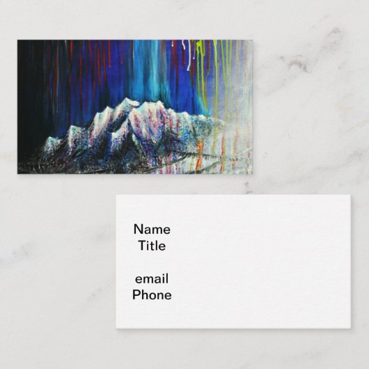 Wu Wei Wu-kaarten Visitekaartje (Voorkant / Achterkant)