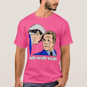 Wub Wub Dubstep Merch Funny Meme EDM DJ Riddim T-shirt