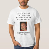 Wucher Golf Tourney T-shirt (Voorkant)