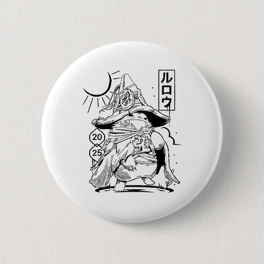Wud Monster Hunter Wilds Ronde Button 5,7 Cm (Voorkant)