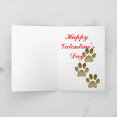 Wuff jij feestdagen kaart (Binnen)