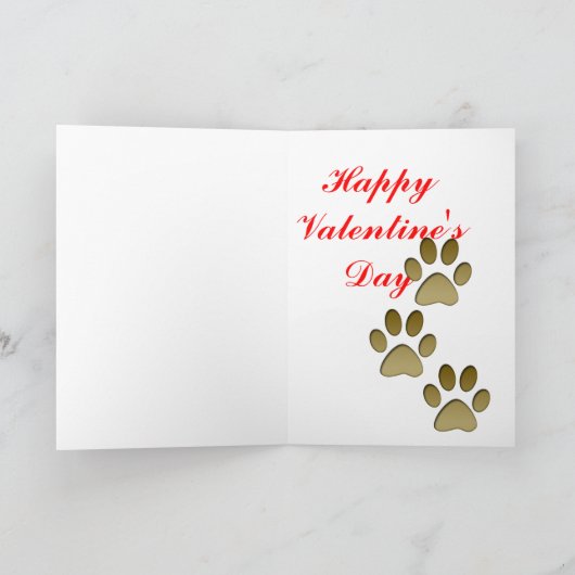 Wuff jij feestdagen kaart (Binnen)