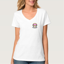 Wuffoo Avonturen Cute Kawaii Puppy animatie logo T-shirt