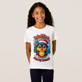 Wuffoo Molli Merry Kerstmis Kawaii 3D Holiday T-shirt