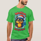 Wuffoo Molli Merry X-mas Kawaii 3D Holiday T-shirt (Voorkant)