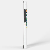 Wuffoo Roony Cute Kawaii Puppy Tropical Island  Samsung Galaxy Hoesje (Rechterkant)