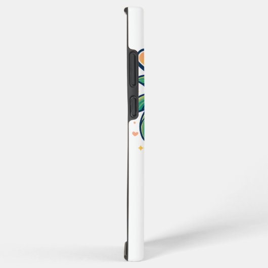 Wuffoo Roony Cute Kawaii Puppy Tropical Island Samsung Galaxy Hoesje (Rechterkant)