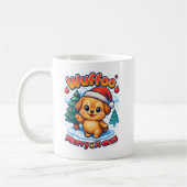 Wuffoo Roony Merry X-mas Kawaii 3D Holiday Koffiemok (Links)