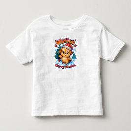 Wuffoo Roony Prettig Kerstfeest Kawaii 3D Feestdag Kinder Shirts