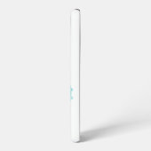 Wuffoo Surffie Schattig Kawaii Hondje Tropisch Eil Samsung Galaxy Hoesje (Linkerkant)