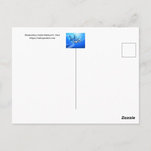 Wuhan Bat Briefkaart (Achterkant)