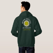 Wuhan Institute of Virology Funny Virus Hoodie (Achterkant volledig)