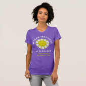 Wuhan Instituut voor Virologie Grappig Virus T-shirt (Voorkant volledig)
