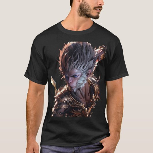 Wukong-kunstwerk T-shirt (Voorkant)