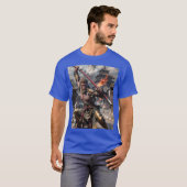 Wukong met knuffel t-shirt (Voorkant volledig)
