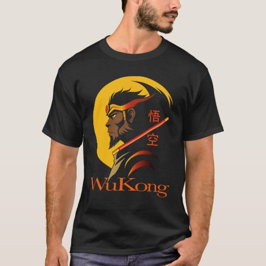 Wukong Monkey King T-shirt (Voorkant)