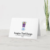 Wuksachi Bridge Holiday Cards Feestdagen Kaart (Achterkant)