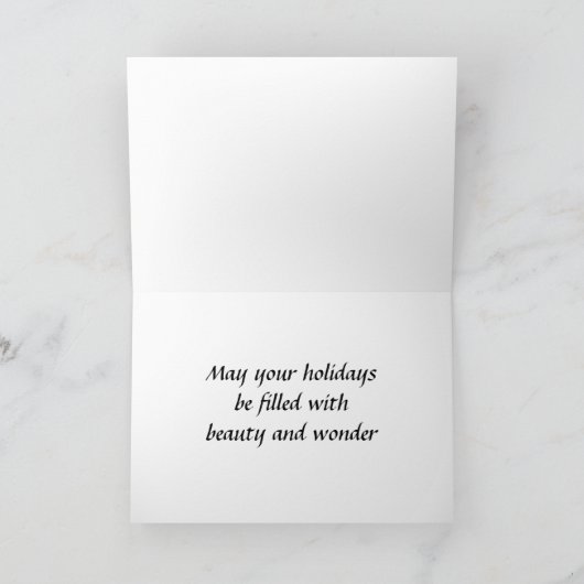 Wuksachi Bridge Holiday Cards Feestdagen Kaart (Binnen)