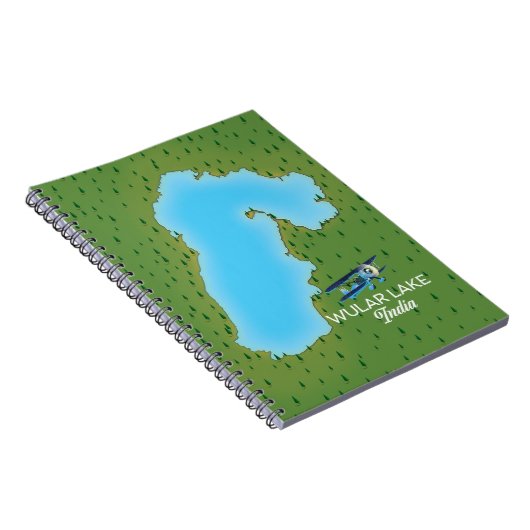 Wularmeer India kaart Notitieboek (Rechterzijde)