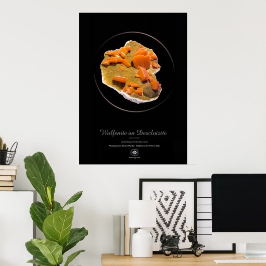 WULFENITE POSTER (Thuiskantoor)