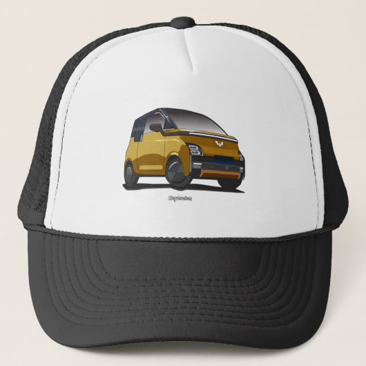 Wuling Air EV Vector Art Trucker Pet (Voorkant)