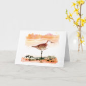 wulp strandloper kaart (Gele Bloem)