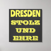 Wunderbares Design für alle Dresdner Canvas Afdruk (Voorkant)