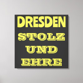 Wunderbares Design für alle Dresdner Canvas Afdruk