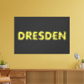 Wunderbares Design für alle Dresdner Canvas Afdruk (Insitu (Woonkamer))