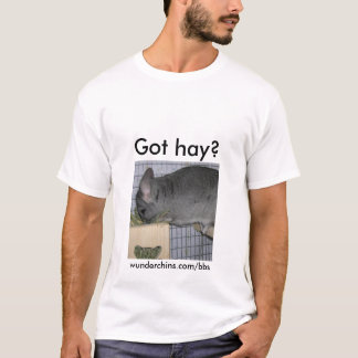 Wunderchins hebben hay-Mannen T-shirt