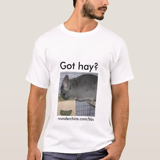 Wunderchins hebben hay-Mannen T-shirt (Voorkant)