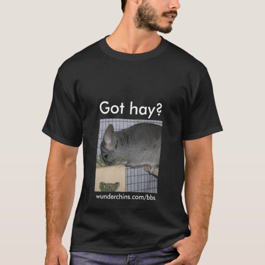 Wunderchins heeft het donker van de Hay Mannen T-shirt (Voorkant)